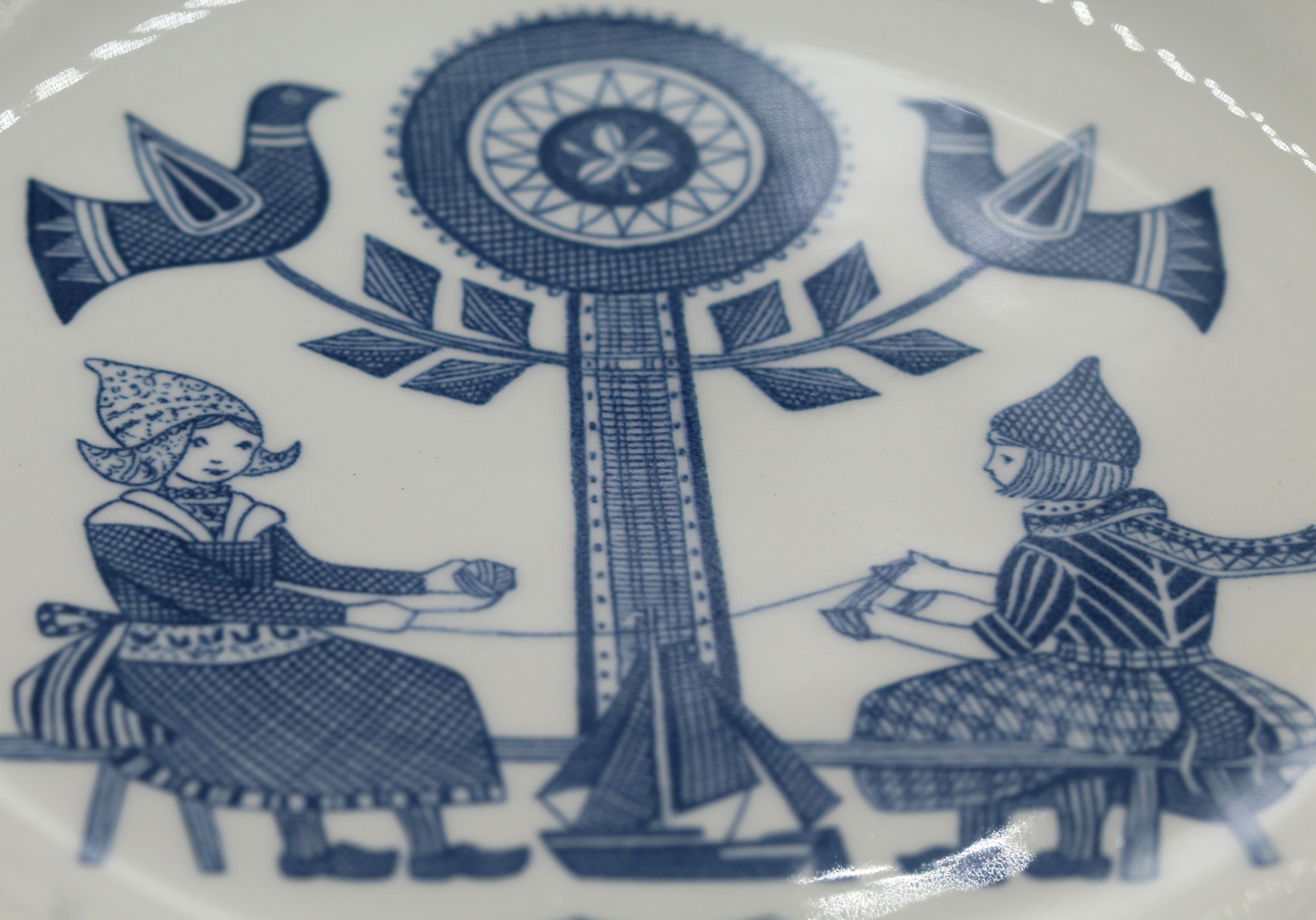 Old volendam plate