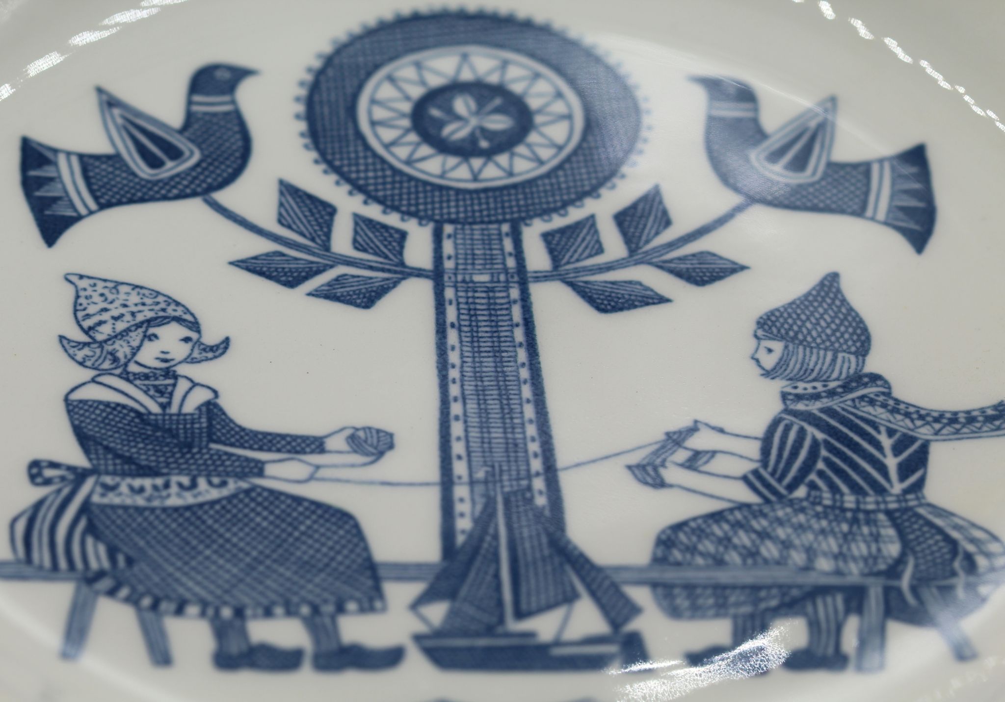 Old volendam plate