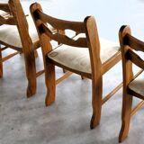 Vintage dining chairs | chairs | brutalist | 1960s