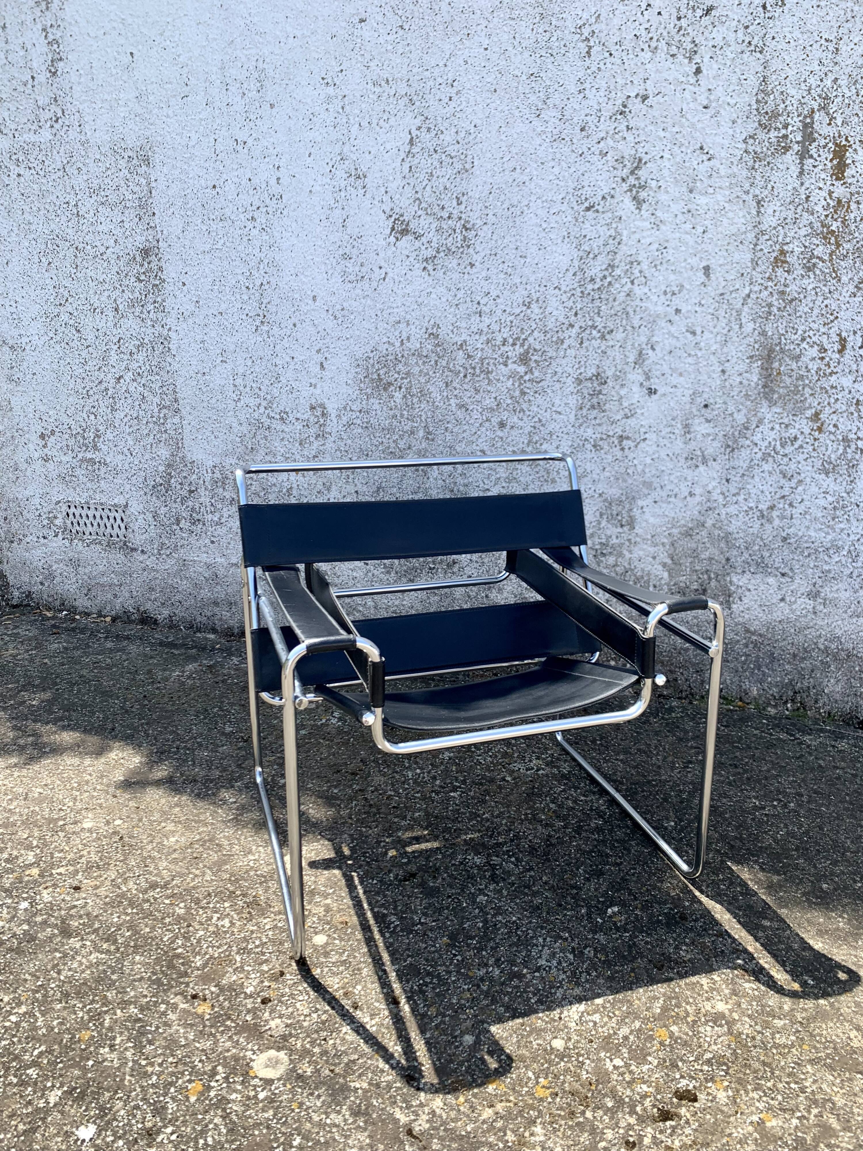 Wassily B3 armchair by Marcel Breuer