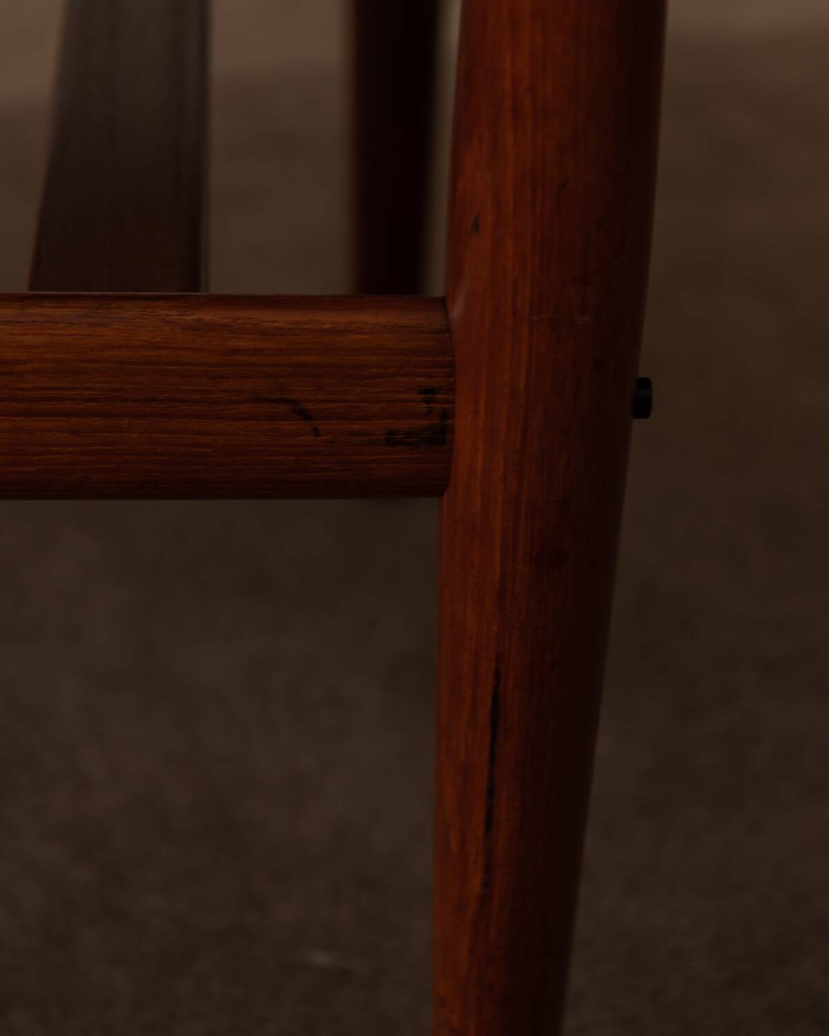 Danish Teak Coffee Table with Slatted Shelf, Grete Jalk 1960s
