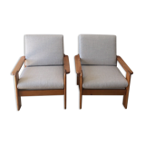 Swedish pine armchairs