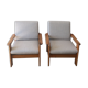 Swedish pine armchairs
