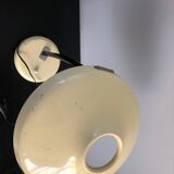 1960s adjustable desk lamp – cream lacquered metal