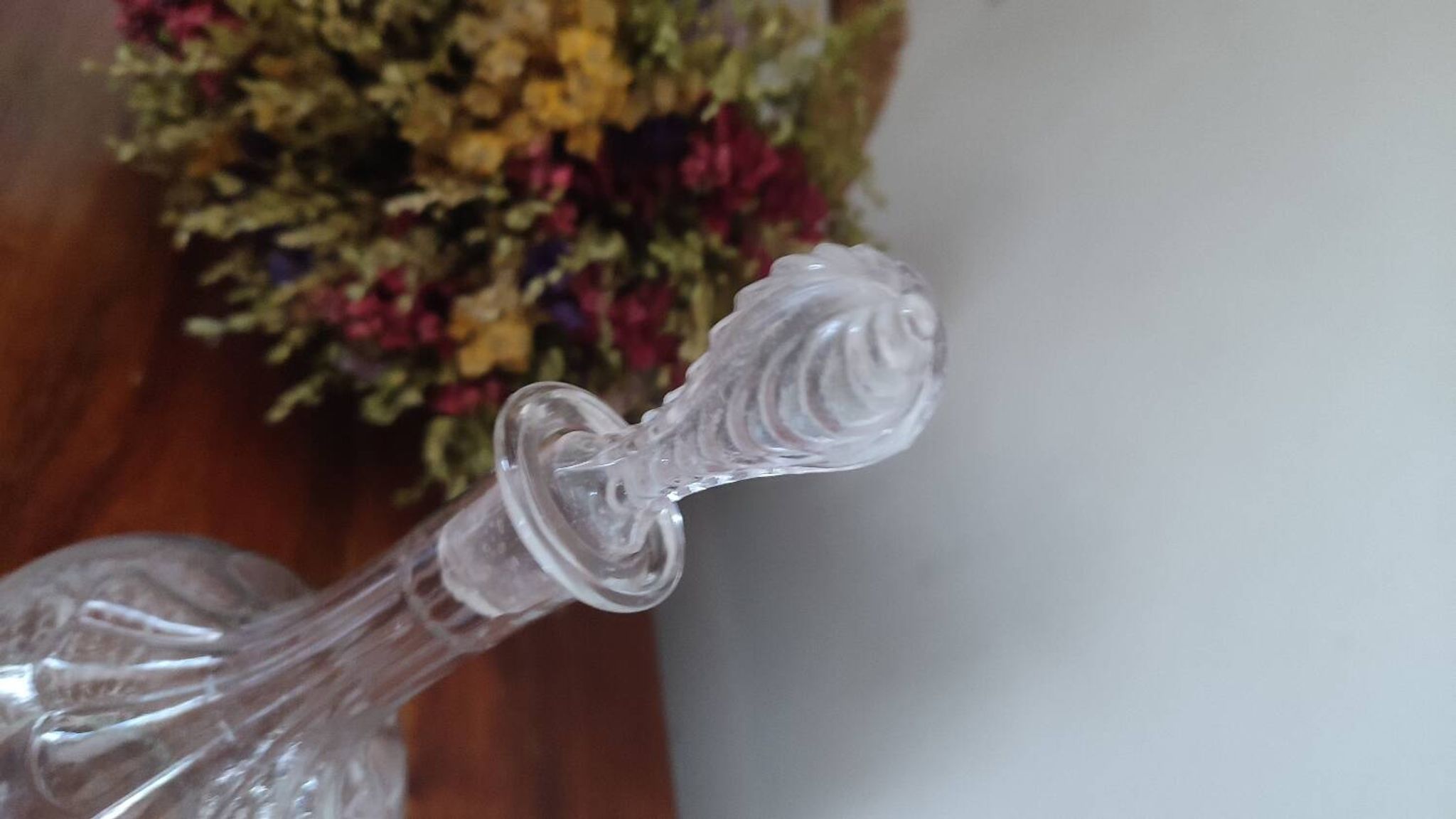 Carafe en verre