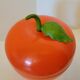 Ice bucket vintage ice cubes 70s orange apple Somm Paris