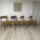 Set of 4 Havana chairs – Gessef, Consorzio Sedie Friuli.