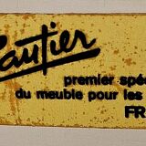 Tulip leg commode design, French manufacturing by Gautier.