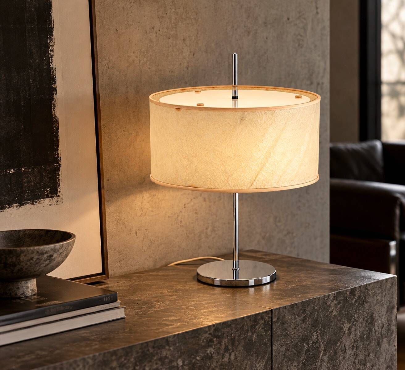 Ruser & Kuntner table lamp, designed by Hans-Jörg Walter & Josef Kuntner, 1