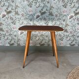 70s wooden side table