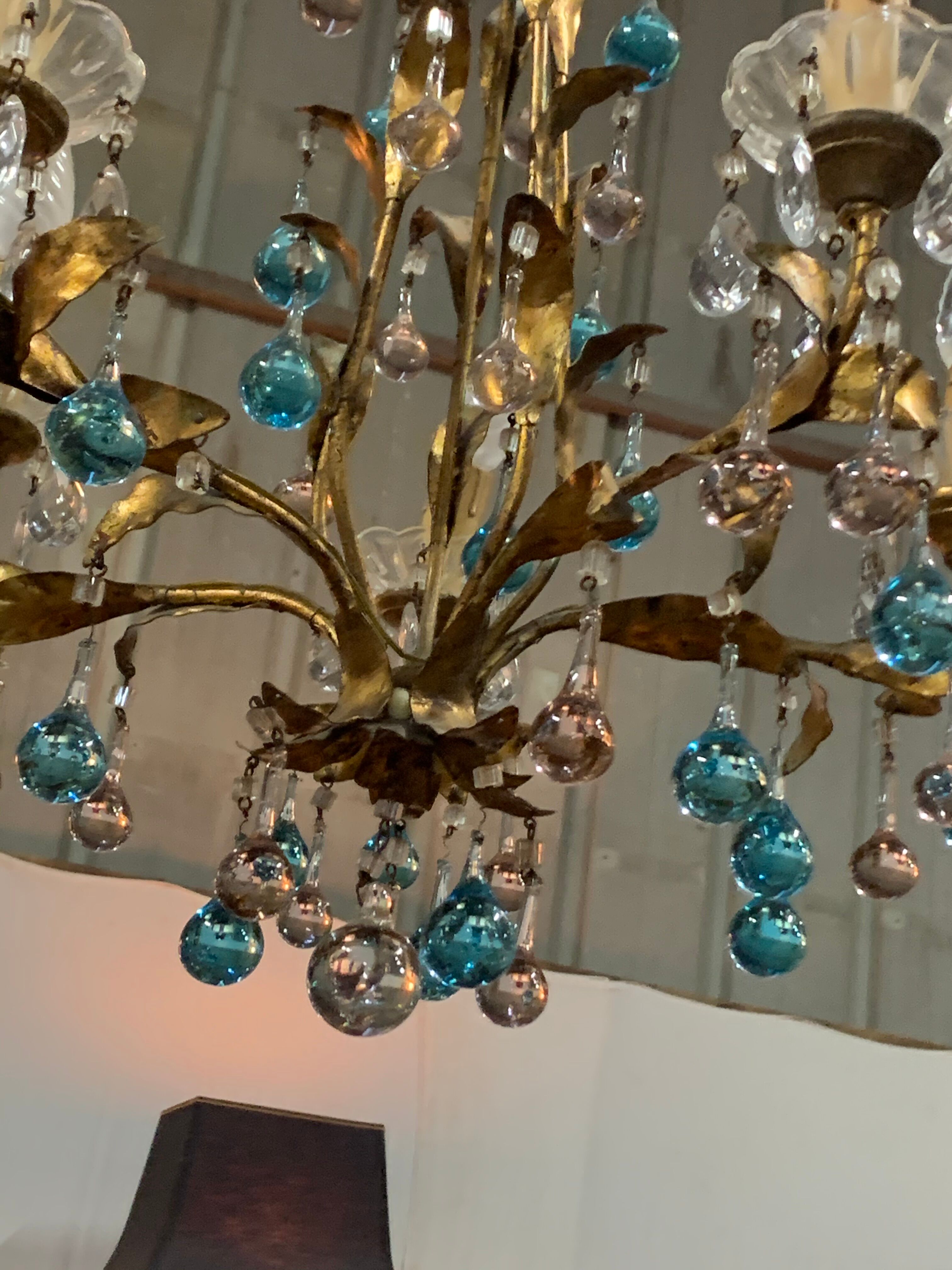 Venetian water-tasting chandelier