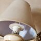Wicker ball lamp