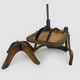 Old American chair JIM from the 40s/50s