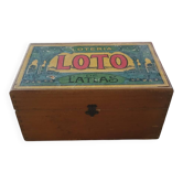Wooden lotto game from the 1930s