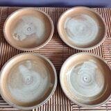 Set of 4 plates in sandis