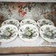Set of 6 Royal Doulton dinner plates in the Kirkwood pattern.