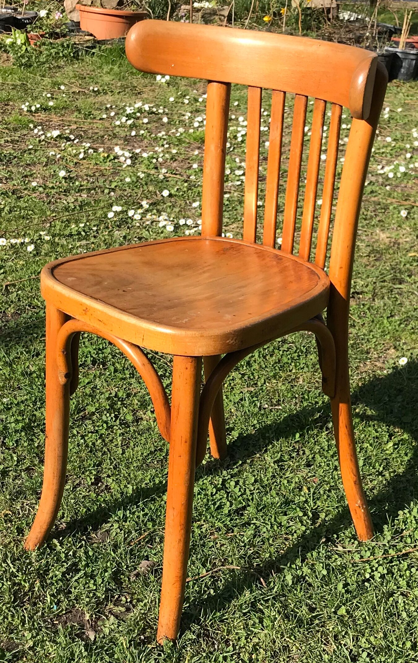 Czechoslovak bistro chair
