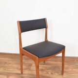4 mid-century danish teak dining chairs from korup stolefabrik, 1960s