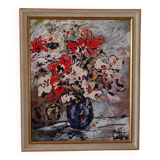 tableau bouquet de fleurs