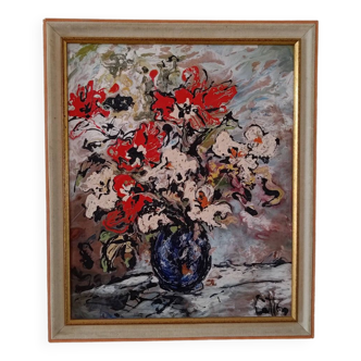 painting bouquet of flowers