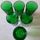 Lot de 6 verres années 70
