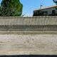 Set of 4 barriers old cloture iron grid