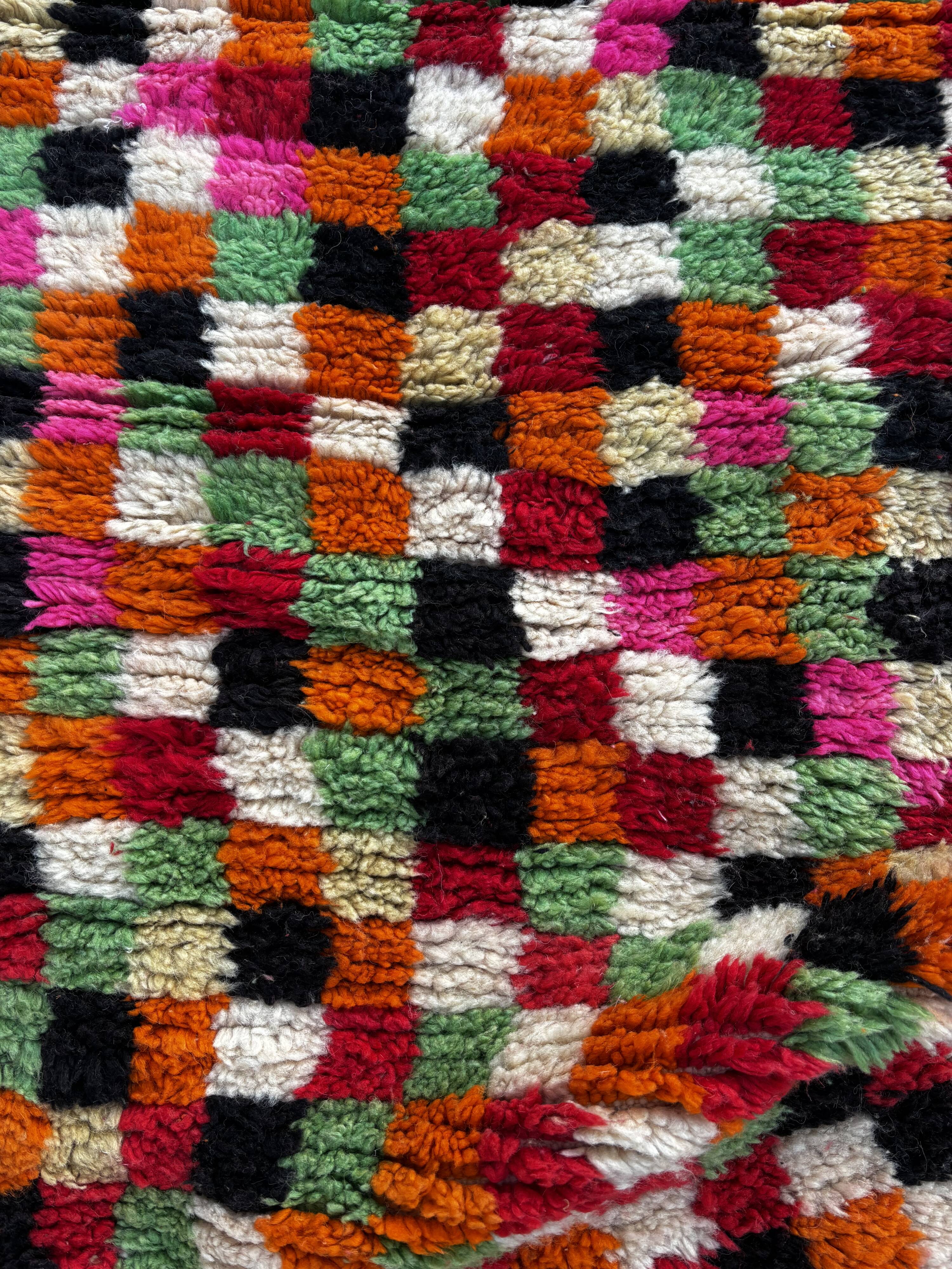 Berber Boujad rug in wool – 80 x 300 cm