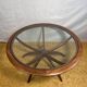 Mid Century retro vintage teak spider astro coffee table 1970  Viktor Wilki