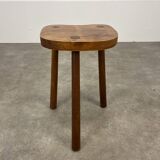 Brutalist Tripod Stool, Firm