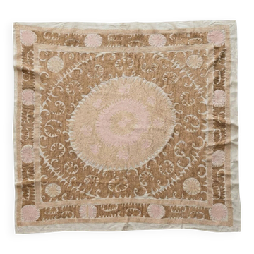 Vintage hand-embroidered tablecloth 150x155 cm