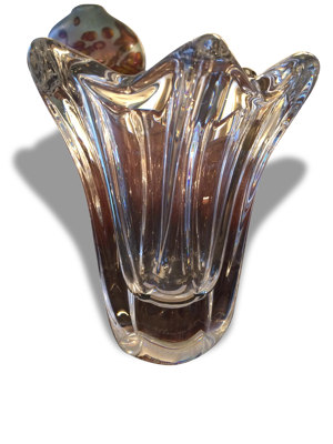 Vase tulipe en cristal