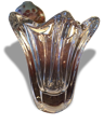 Vase tulipe en cristal signé Daum France