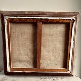 Tableau 1960 "The Card Game" signed D.G.