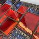 Ceramic Carreaux coffee table De Lava enamelled 50-60 years