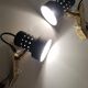 Trio d’appliques vintage orientables