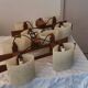 Pair of vintage Scandinavian pendant lights