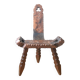 Brutalist Tripod Chair