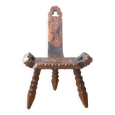 Brutalist Tripod Chair