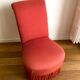 Red toad armchair
