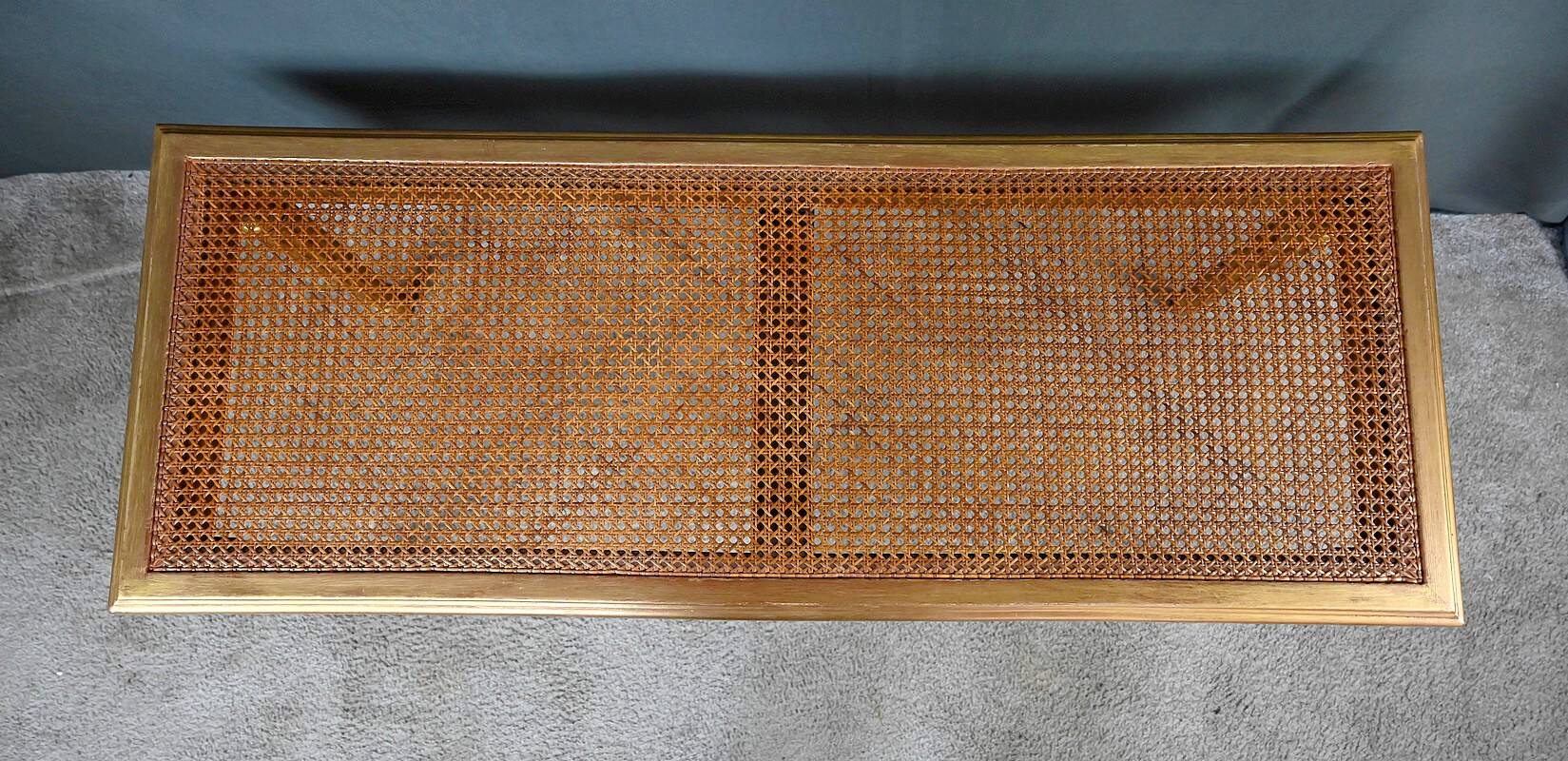 Golden Wood Bench, Louis XVI style – Early 20th century