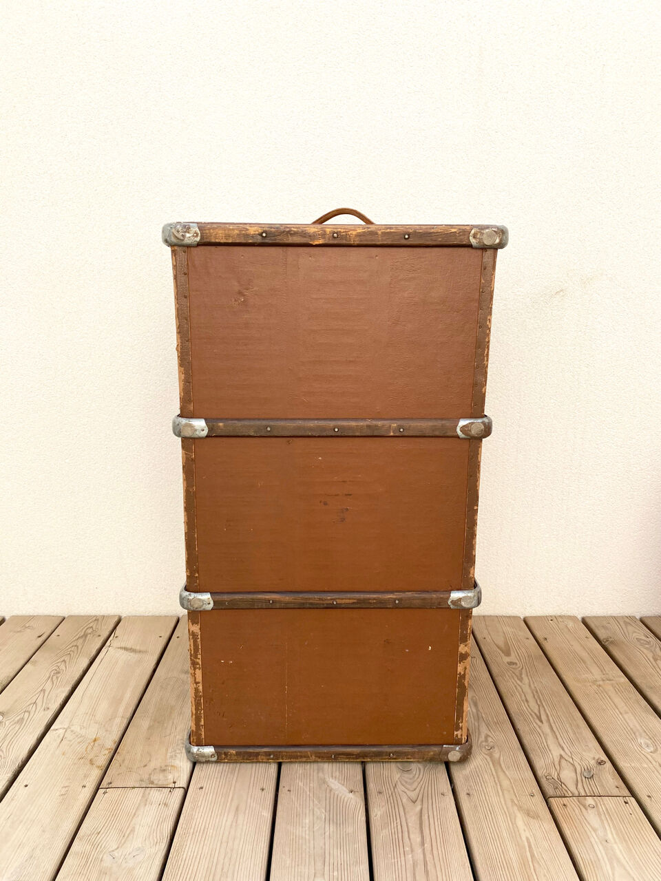 Ancient travel trunk