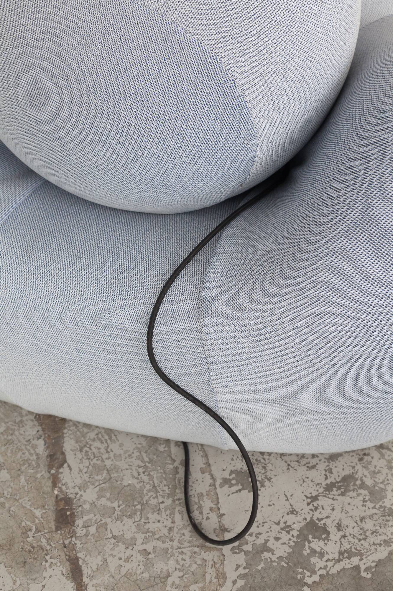 Up 5/6 armchair and footstool, La Mamma by Gaetano Pesce for B&B Italia, 2000s edition.