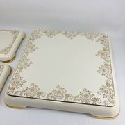 Trivet / Bottles Villeroy & Boch Gold Mettlach Saar 47-56