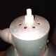 Articulated metal industrial lamp