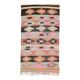 Colorful Geometric Pattern Woven Kilim Runner Rug 143x234