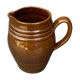 Pitcher old cider jug in glazed sandstone