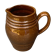 Pitcher old cider jug in glazed sandstone