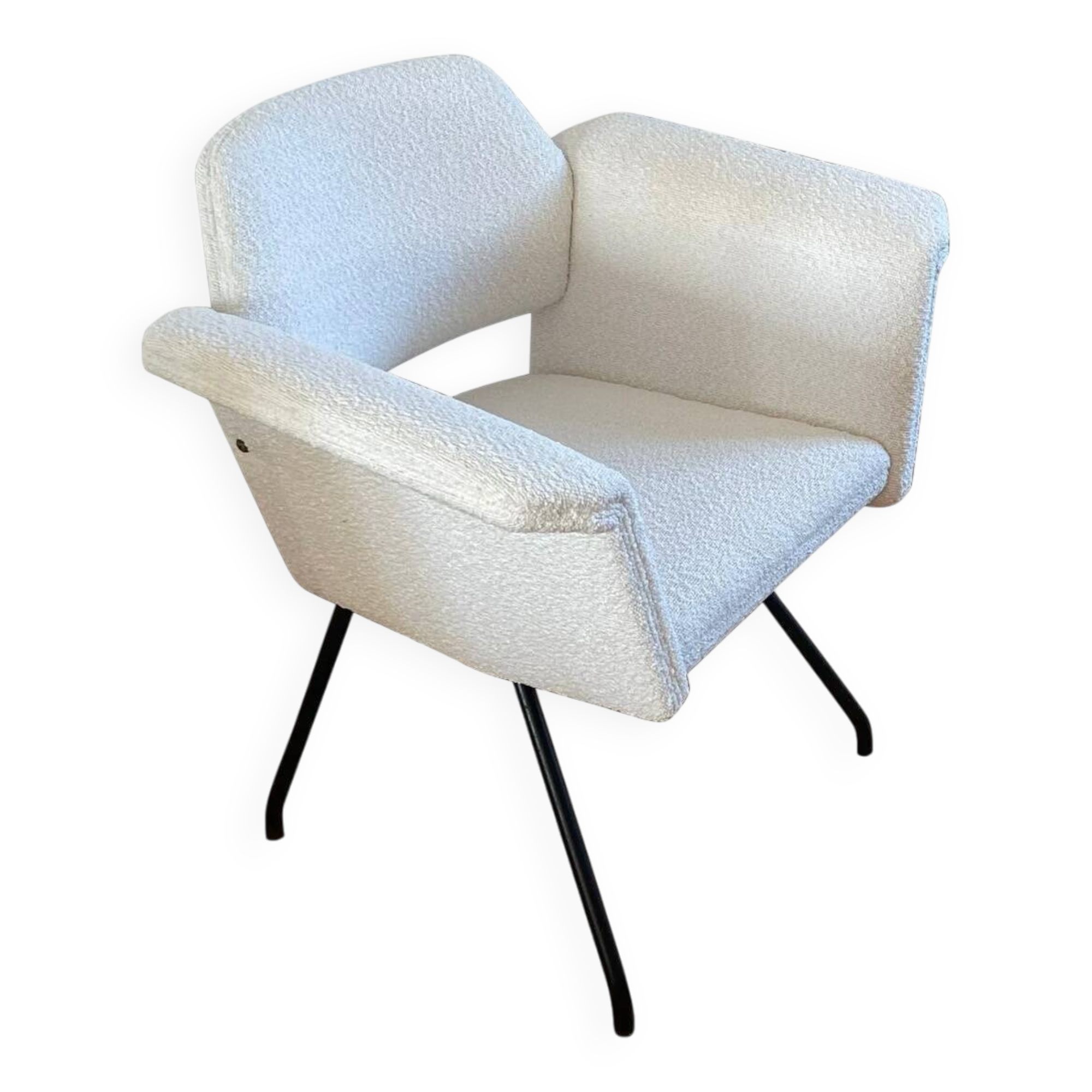 Vintage design armchair by Joseph André Motte for Steiner
