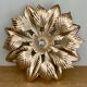 Vintage wall light in gold metal