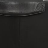 Fauteuil à oreilles en cuir DS-23 de Franz Josef Schulte pour De Sede, 1980